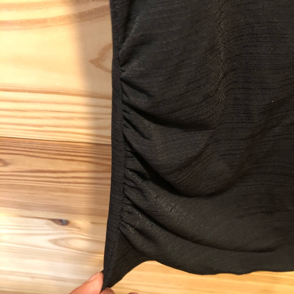 HeartSoul Black Ruffle Blouse - Picture 4 of 4